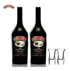 百利甜酒Baileys 爱尔兰进口洋酒 配制酒750ml 双支 鸡尾酒基酒