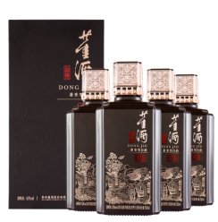 董酒窖藏C9 50度500ml*4瓶 董酱兼香型白酒整箱 纯粮固态酿造