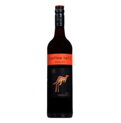 黄尾袋鼠（Yellow Tail）梅洛红葡萄酒 750ml 单瓶装 澳大利亚进口