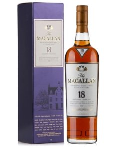 英国麦卡伦18年单一麦芽苏格兰威士忌