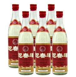 迎春白酒酱香型白酒光瓶红标 54度 500ml *6瓶装