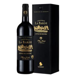 法国波尔多原瓶进口AOC级 拉巴德酒庄干红葡萄酒 礼盒单支装750ml