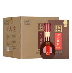 十八酒坊 白酒 陈坛陶藏甲等15 39度 480ml*4瓶 整箱装 老白干香型