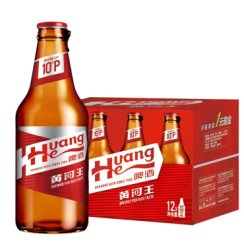 黄河啤酒 黄河王10度 500ml*12瓶 整箱装【产品升级，新旧包装随机发货】