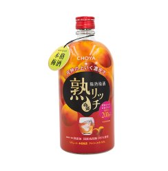 CHOYA/俏雅梅子酒熟成梅酒720ml日本原装进口蝶矢梅酒  洋酒