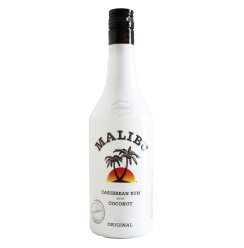 MALIBU Coconut马利宝椰子朗姆酒烘培西班牙马力布利口酒鸡尾酒