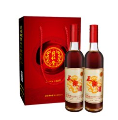 北京同仁堂 三鞭酒38度 露酒养生黄酒500ml*2瓶 礼盒装节日礼品