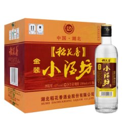 稻花香 白酒 45度浓香型 金装小酒坊 500ml*12瓶 整箱装