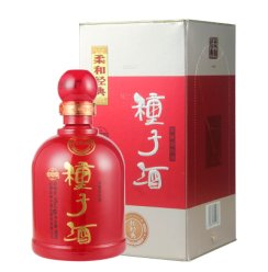 金种子 柔和种子酒 红经典 40度 460ml 盒装 浓香型 白酒