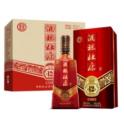 杜康酒祖杜康12窖区50度500ml*6瓶箱装浓香型白酒