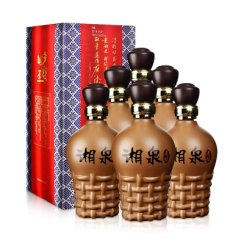 酒鬼酒 湘泉老坛酒52度500mL*6瓶整箱装国产白酒