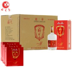 梅兰春 52度梅兰 500ml 6瓶整箱装 浓芝复合香型 白酒 百姓家常口粮酒 中华老字号 京剧大师梅兰芳故乡美酒