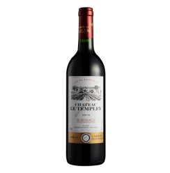 法国杜隆波尔多产区坦普雷古堡干红葡萄酒2010 750ml