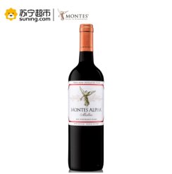 智利原瓶进口蒙特斯(Montes)红酒欧法马尔贝克干红葡萄酒750ml单支