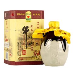 牛栏山 白酒 浓香型 二锅头 百年陈酿 三牛 42度 400ml 单瓶装（新老包装随机发货）