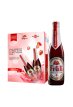 芙力（Fruli）草莓酒 比利时精酿啤酒 进口啤酒 女士水果酒330ml*6 彩盒装