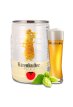 瓦伦丁（Wurenbacher）小麦白啤酒5L桶德国原装进口