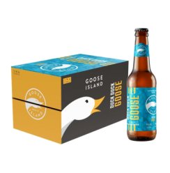 鹅岛（Goose Island）嘎嘎鹅 轻盈印度淡色艾尔精酿啤酒IPA 355ml*12瓶  整箱装