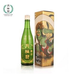 日本进口清酒 月桂冠（Gekkeikan）风神金箔樽酒720ｍl