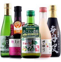 大关白鹤菊正宗清酒俏雅柚子酒组合5支300ml日本原装进口日本清酒