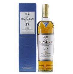 原装正品 进口洋酒 Macallan 麦卡伦单一麦芽威士忌 麦卡伦15年黄金三桶700ml