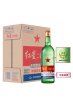 红星 白酒 红星二锅头 清香型 大二56度 750ml*6瓶 整箱装 固态纯粮发酵高度白酒