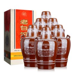 汾酒 老白汾10 45度 475ml×6瓶 整箱装 清香型白酒