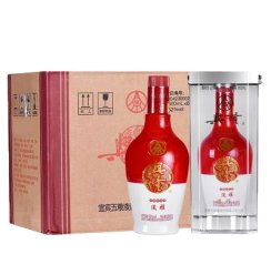 五粮液股份公司 兴隆淡雅 52度500ml*6瓶 浓香型白酒 整箱白酒 礼盒装 酒水