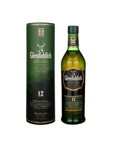 英国格兰菲迪12年单一麦芽威士忌