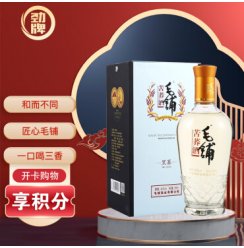 劲牌 劲酒  毛铺苦荞酒 黑荞 42.8度 500ml（新老包装随机发货）白酒