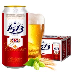 英国凯爵（CAMRA）1513 啤酒 8°P纯香500ml*12听大罐整箱装进口啤酒原料工艺 清新爽口