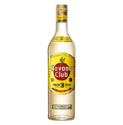 哈瓦纳（Havana）洋酒 古巴 哈瓦纳 俱乐部 3年 陈酿 朗姆酒 莫吉托基酒 700ml