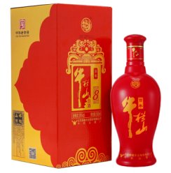 牛栏山 白酒 浓香型 百年红8 38度 500ml 单瓶装