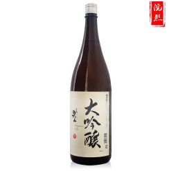 日本原装进口洋酒 尾张男山大吟酿清酒1.8L清酒米酒