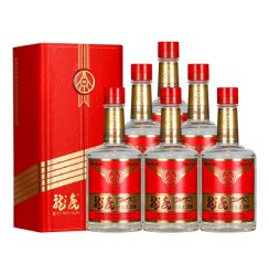 五粮液股份出品 龙虎喜宾 竹荪酒 52度 500ml*6瓶 整箱装 浓香型 白酒