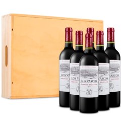 拉菲（LAFITE）巴斯克卡本妮苏维翁红葡萄酒 750ml*6瓶 木箱装 原瓶进口（DBR）